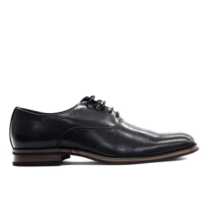 Portabella,PLAIN TOE-LACE UP-SHOES-F68190-3-BLACK