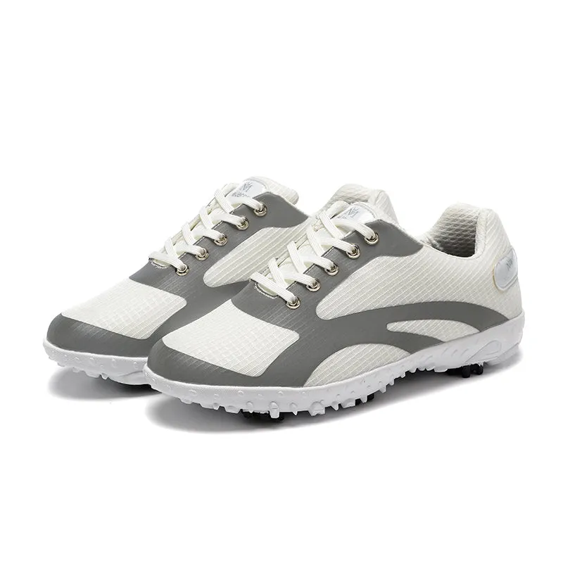 Premium Golf Shoes Rubber Sole Athletic Sneakers Comfortable Golfer Footwear  | 9043