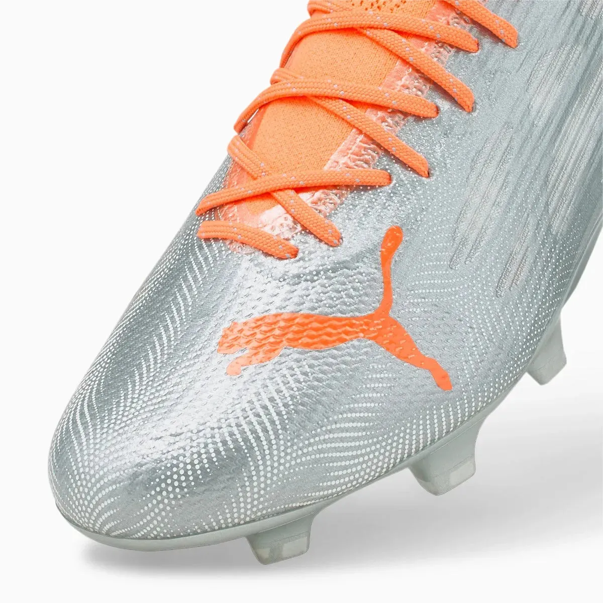 Puma Ultra 1.4 FG-AG - Silver-Neon Citrus