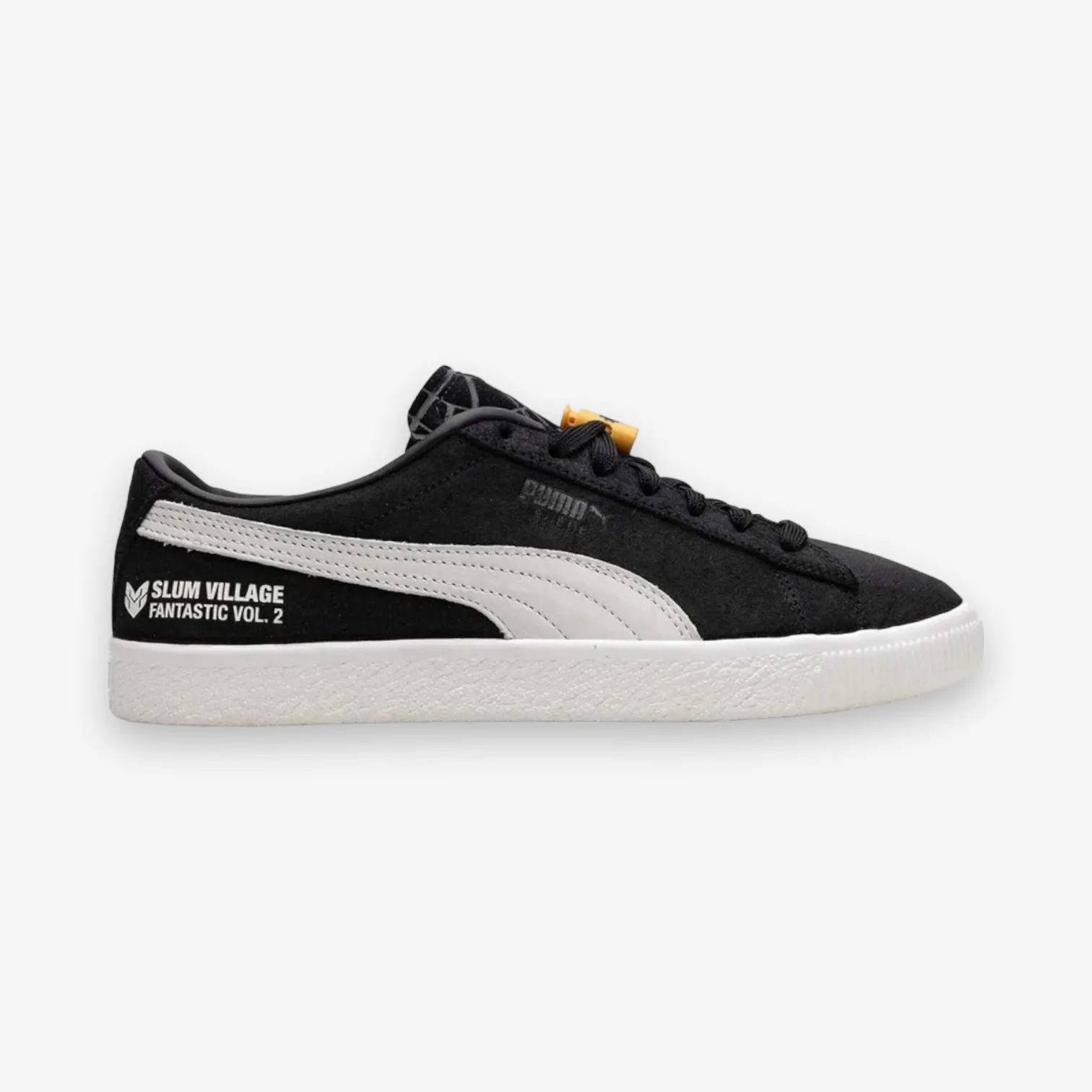 Puma x Distinct Life Suede VTG Distinct Life SV Black Shadow Golden 374971-01