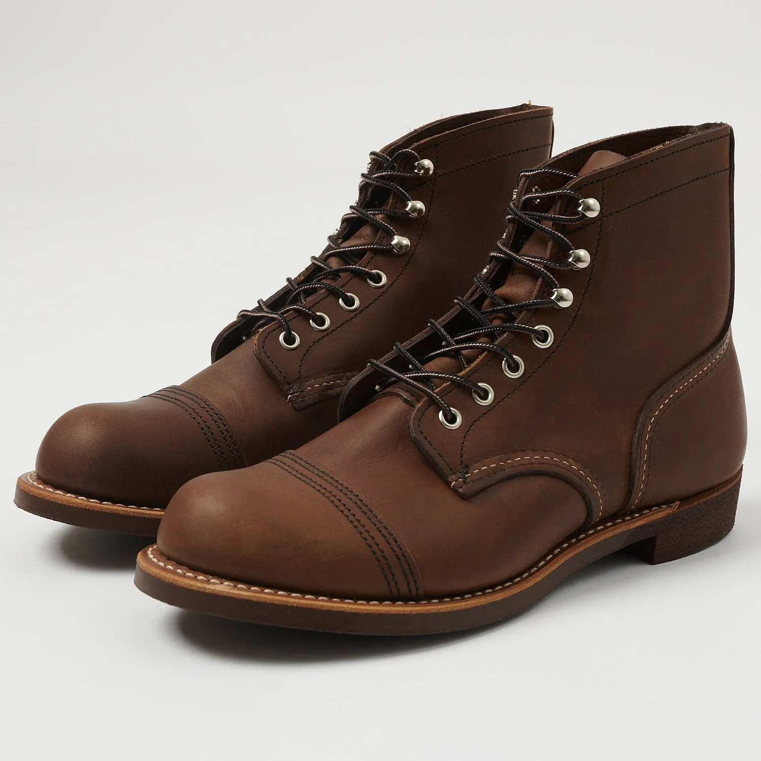 Red Wing 8111-3 6" Iron Ranger Boots - Amber Harness