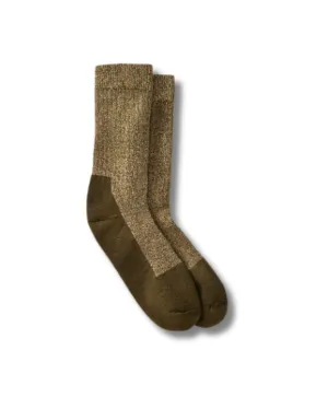 Red Wing Deep Toe Capped Wool Sock - Olive