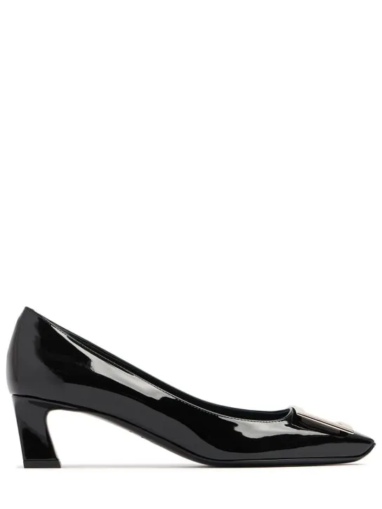 Roger Vivier   45mm Trompette patent leather pumps 