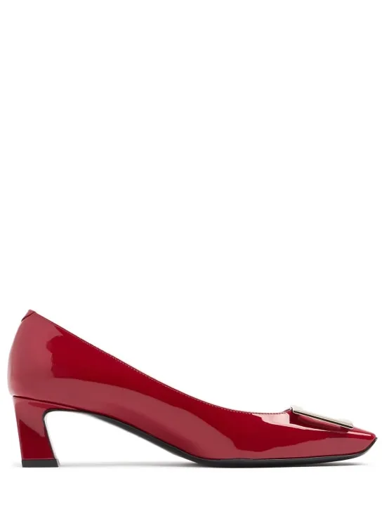 Roger Vivier   45mm Trompette patent leather pumps 