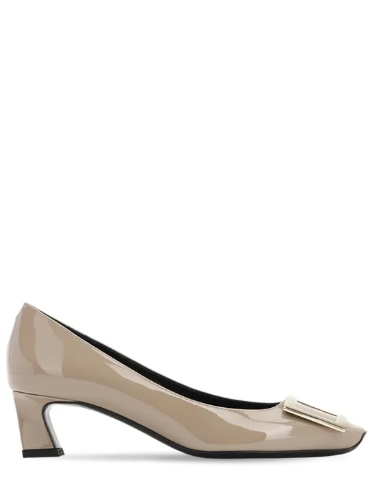 Roger Vivier   45mm Trompette patent leather pumps 