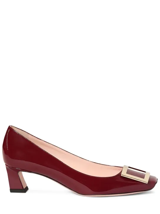 Roger Vivier   45mm Trompette patent leather pumps 