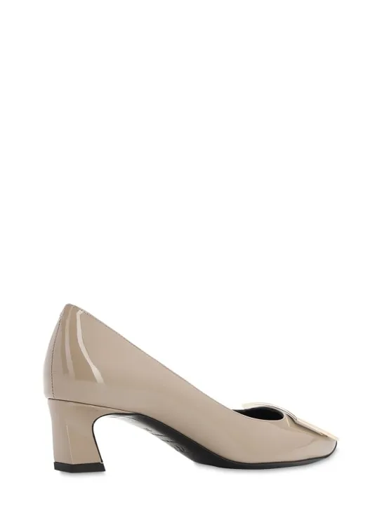 Roger Vivier   45mm Trompette patent leather pumps 