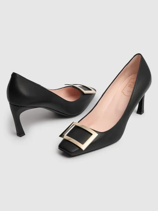 Roger Vivier   70mm Belle Vivier leather pumps 