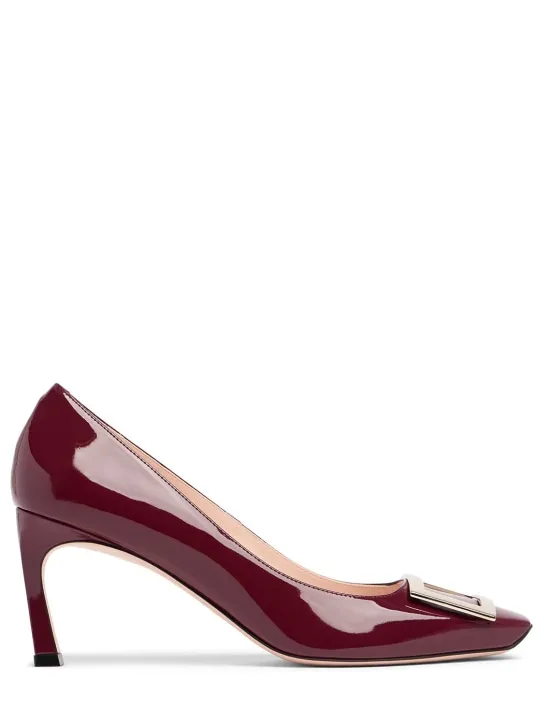 Roger Vivier   70mm Trompette patent leather pumps 