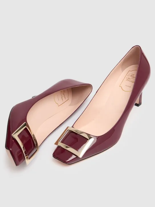 Roger Vivier   70mm Trompette patent leather pumps 