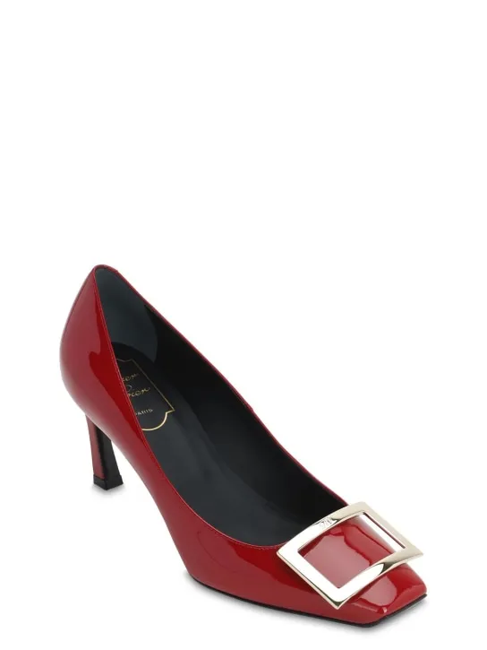 Roger Vivier   70mm Trompette patent leather pumps 