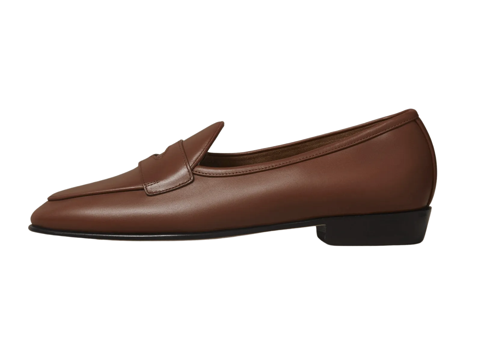 Sagan Classic Ginkgo Loafers in Tan Drape Calf