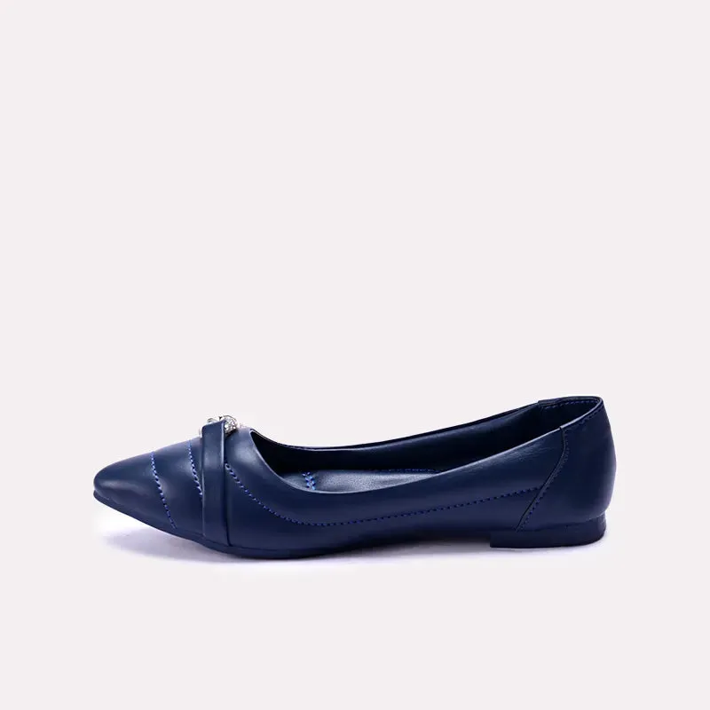 Savannah Navy Blue Fancy Pumps 0431095