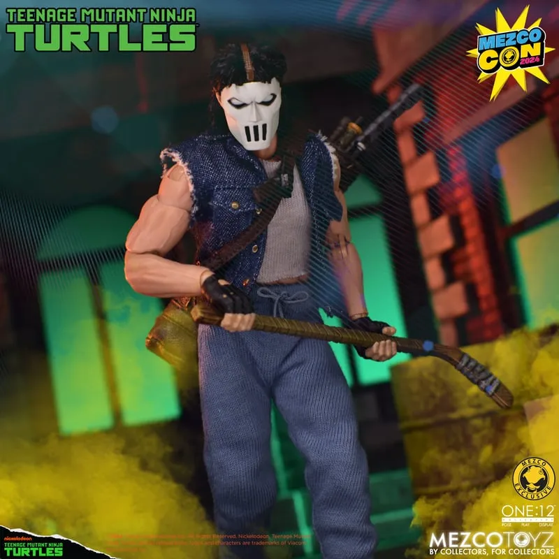 SDCC 2024 Mezco Toyz ONE:12 Collective: TMNT Turtles Casey Jones Exclusive Action Figure