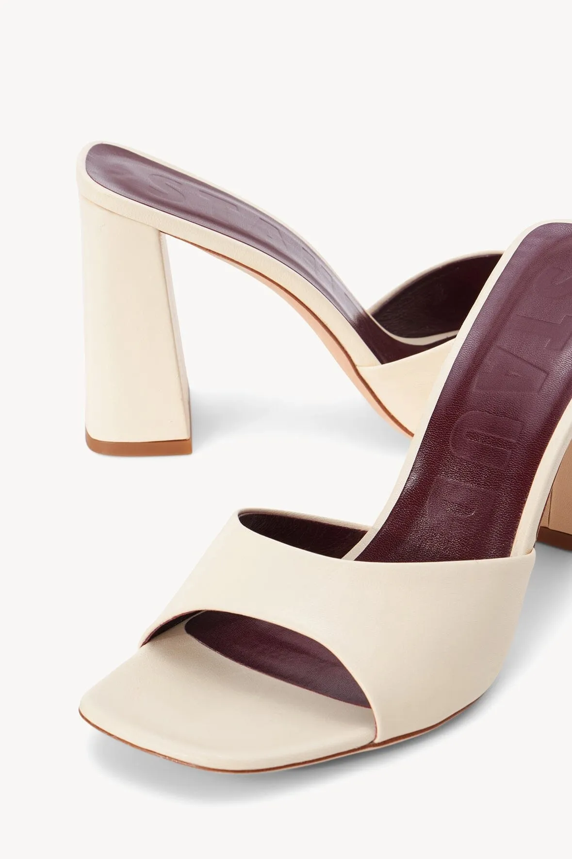 SLOANE HEEL | CREAM