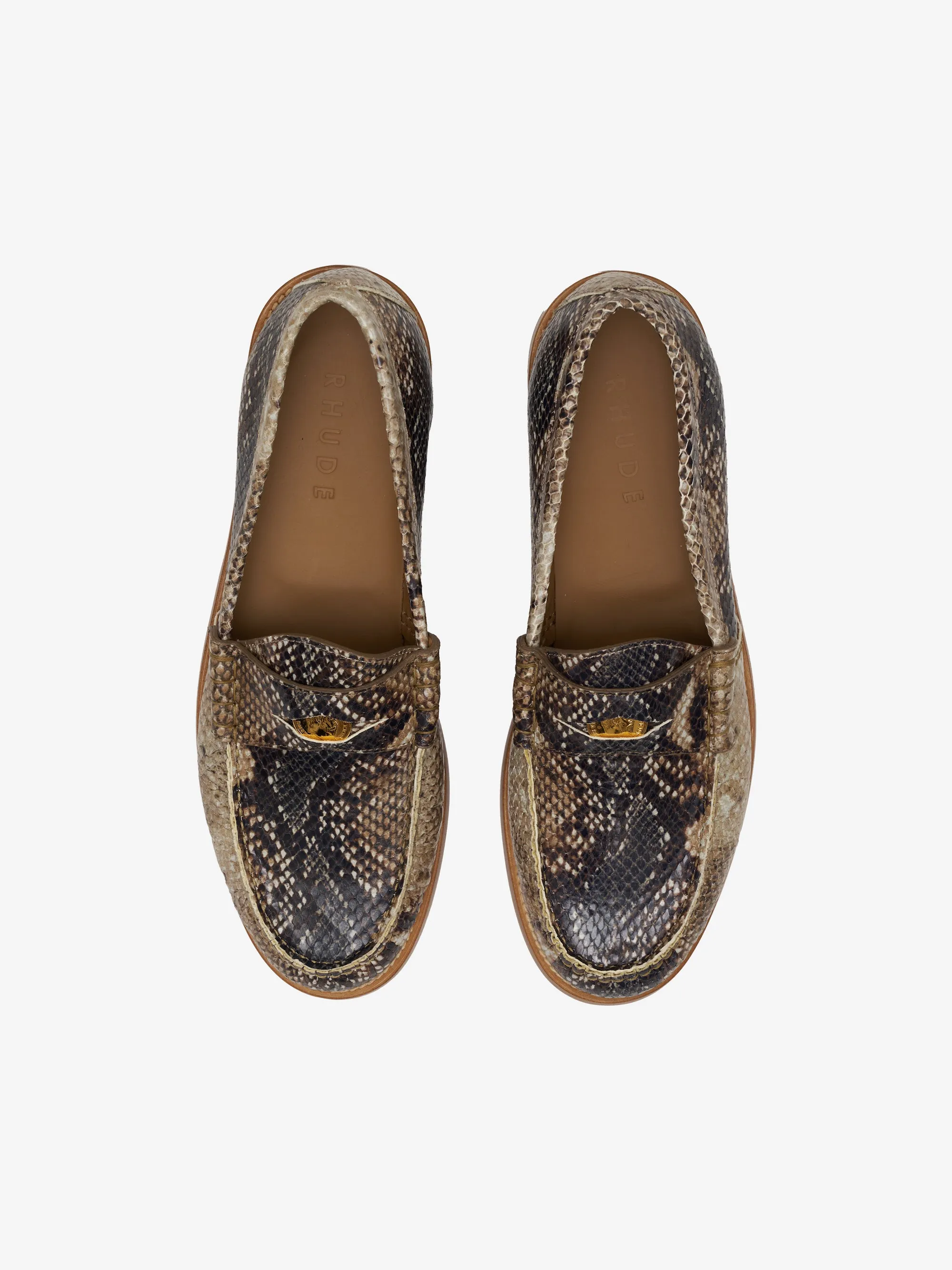 SNAKE PENNY LOAFER