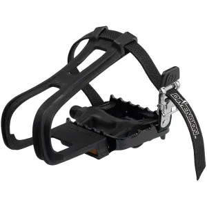 Sport Combo Pedals/Toe Clip - 9/16"