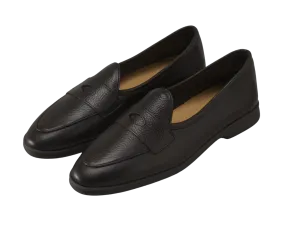 Stride Penny Loafers in Dark Brown Moorland Calf