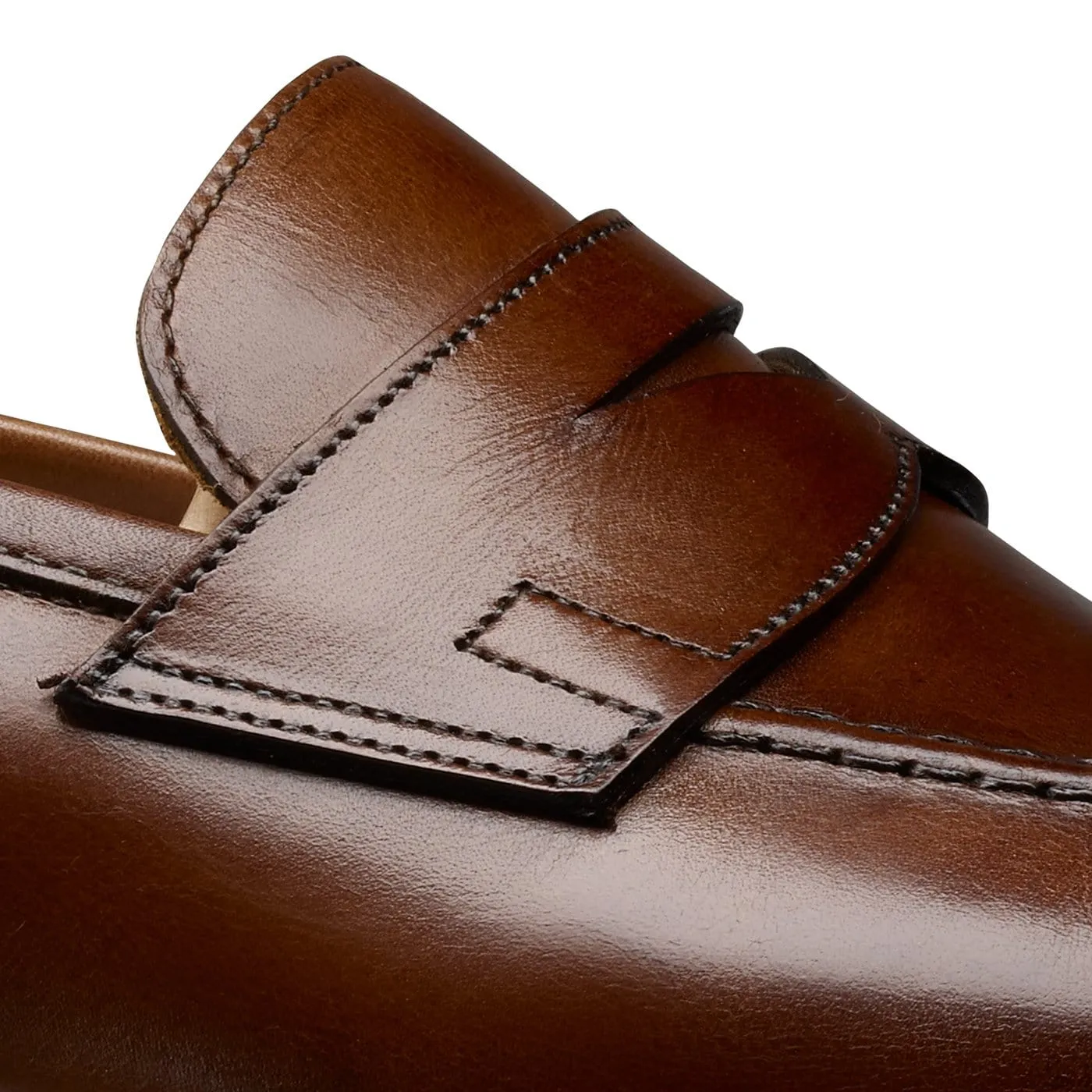 Sydney Dark Brown Burnished Calf