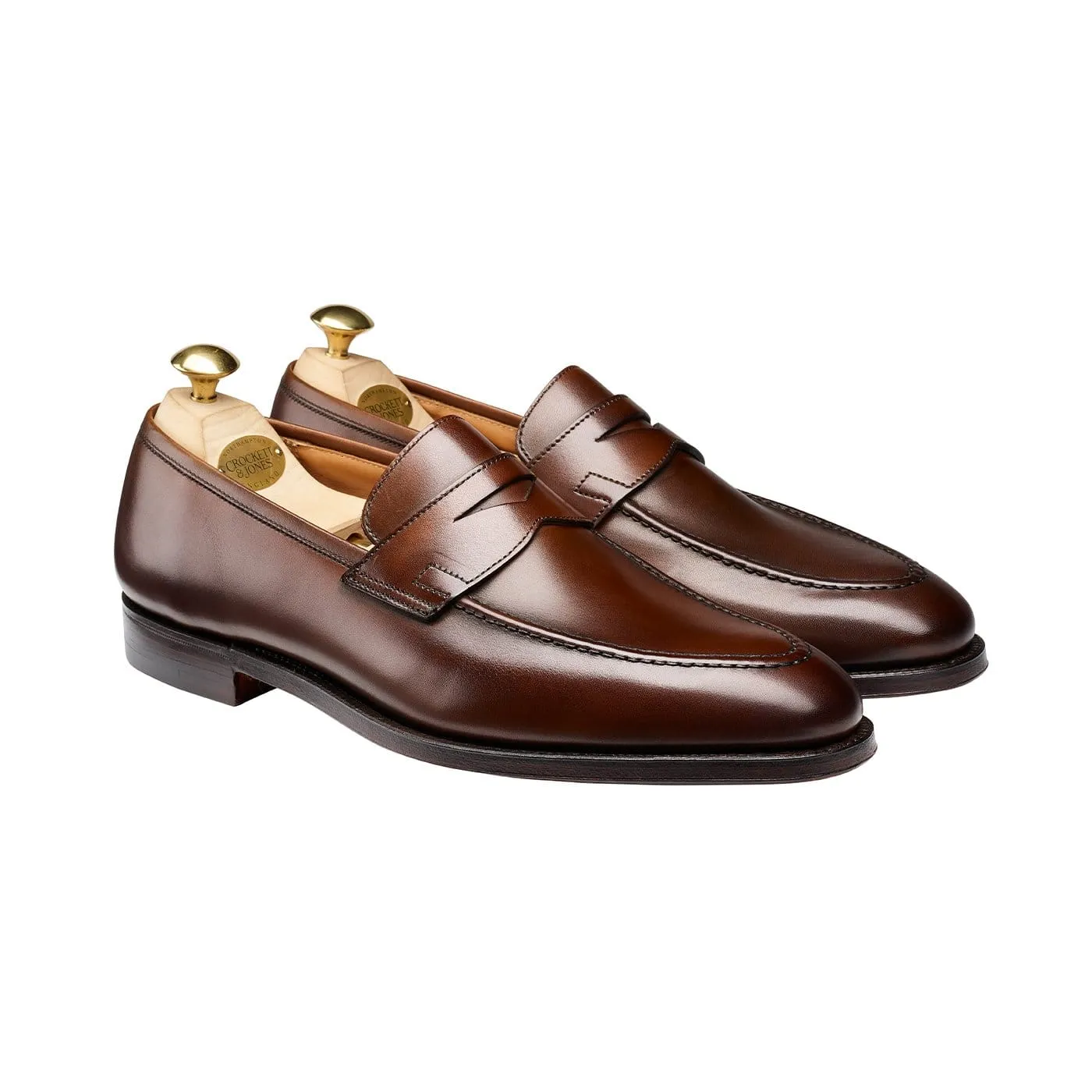 Sydney Dark Brown Burnished Calf