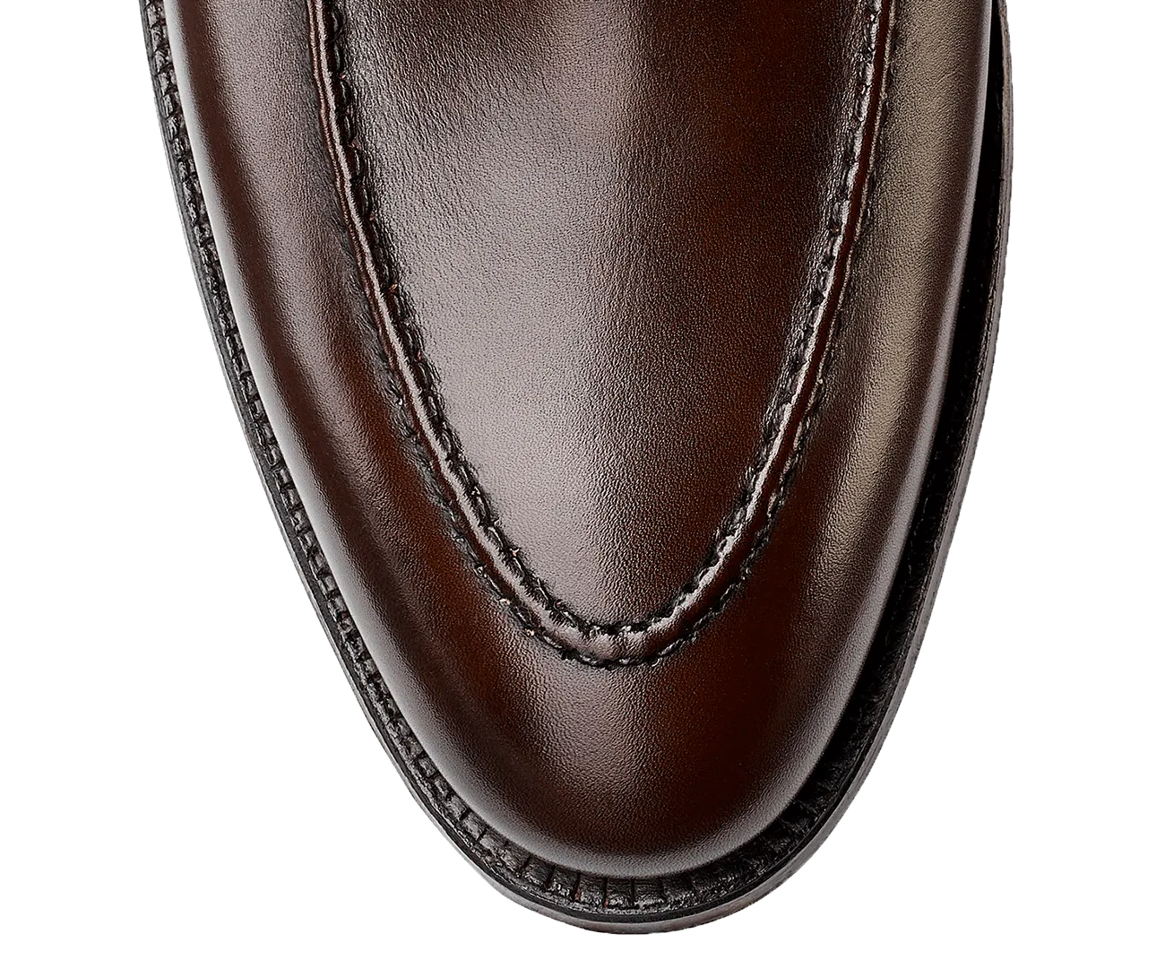 Sydney Dark Brown Burnished Calf