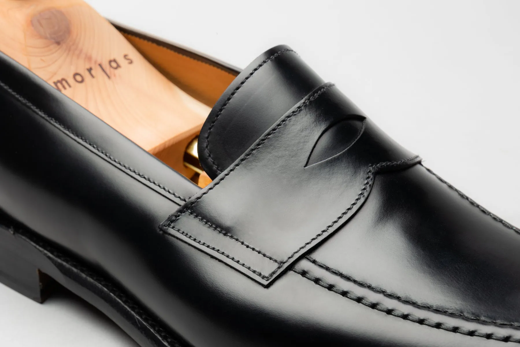 The Penny Loafer - Black Calf