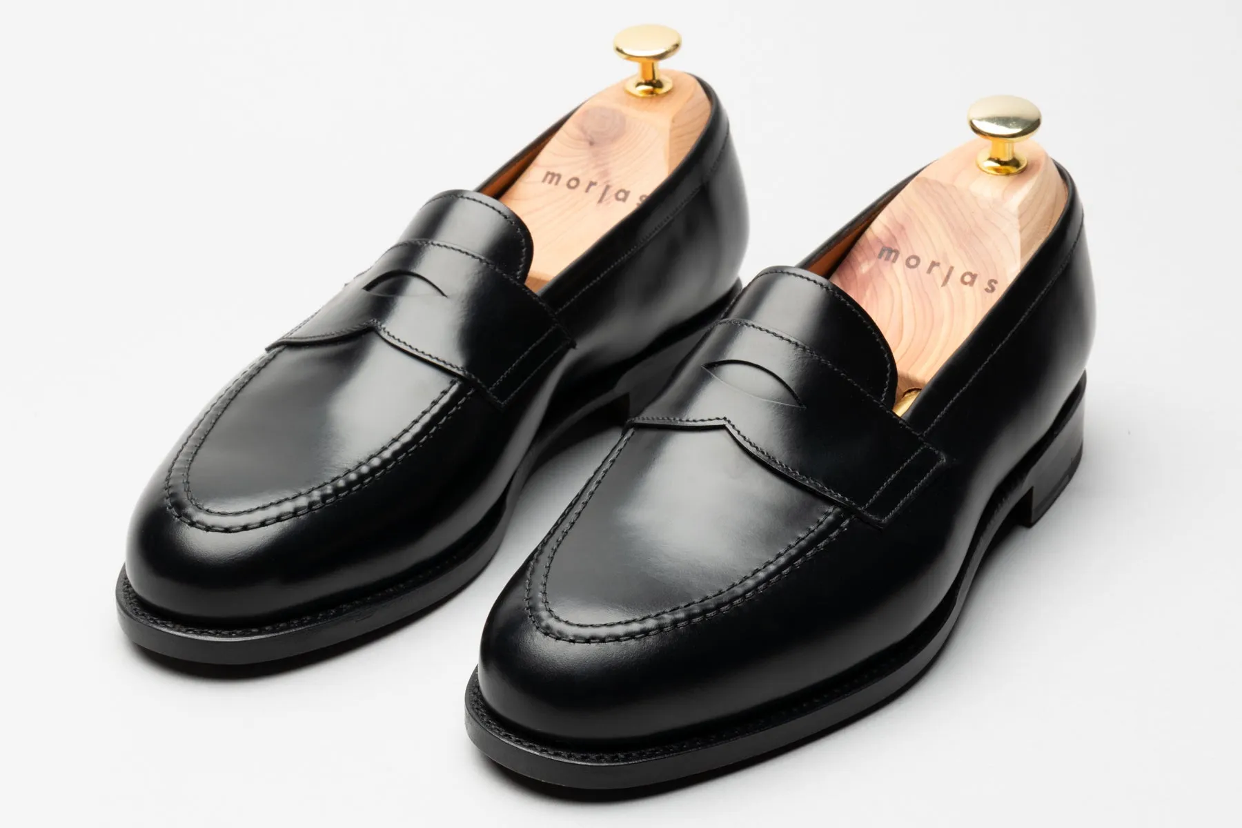 The Penny Loafer - Black Calf