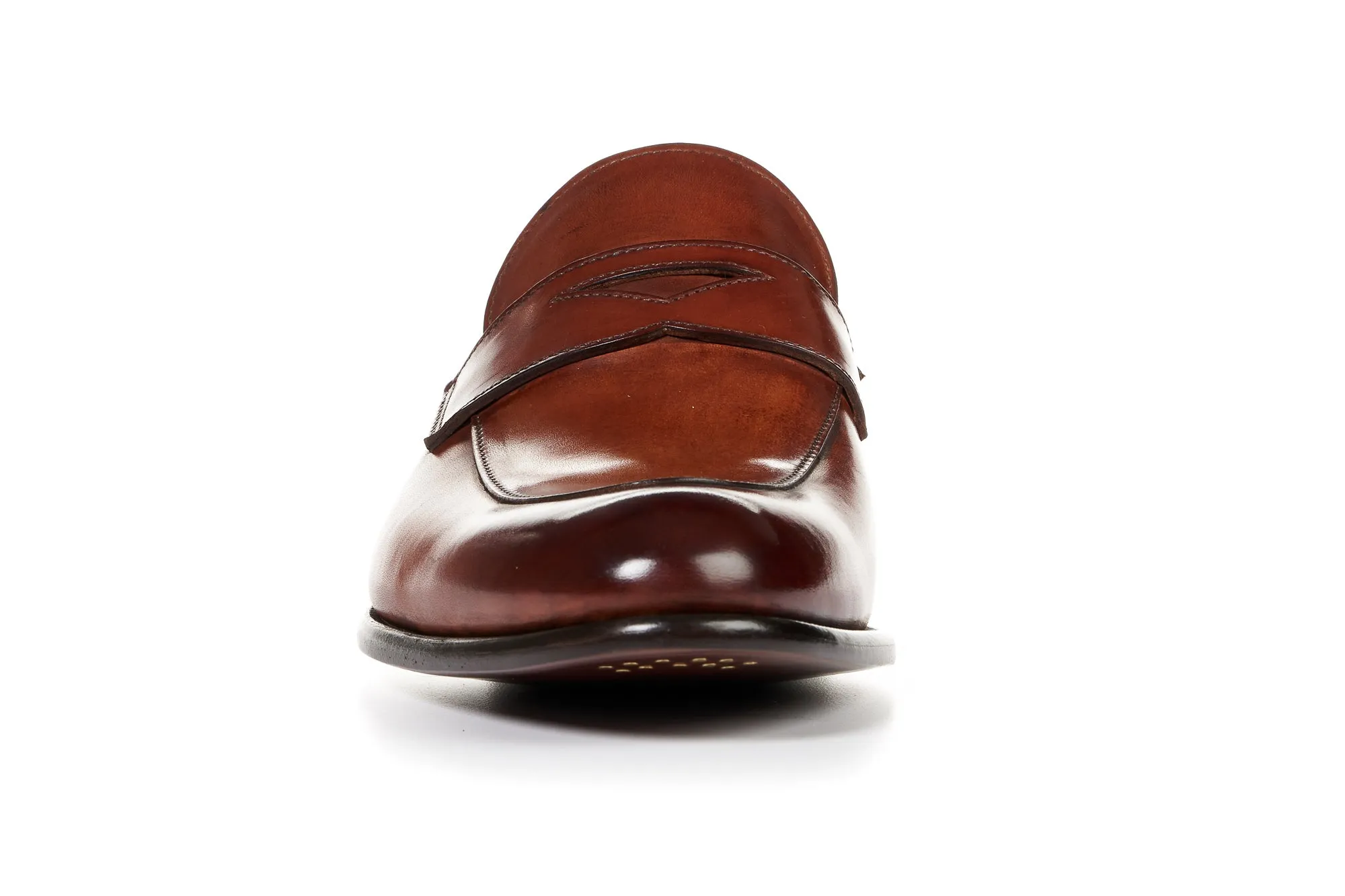 The Stewart Penny Loafer - Havana Brown