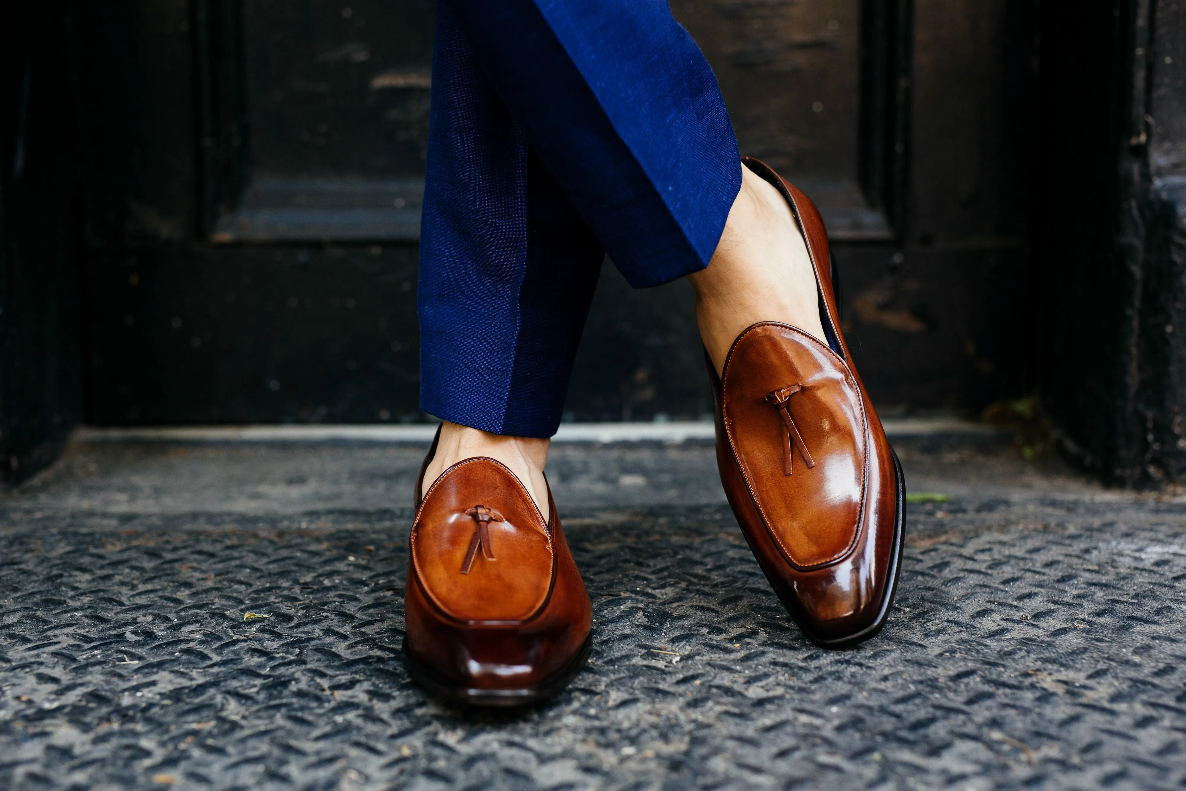 The Van Damme Belgian Loafer - Havana Brown