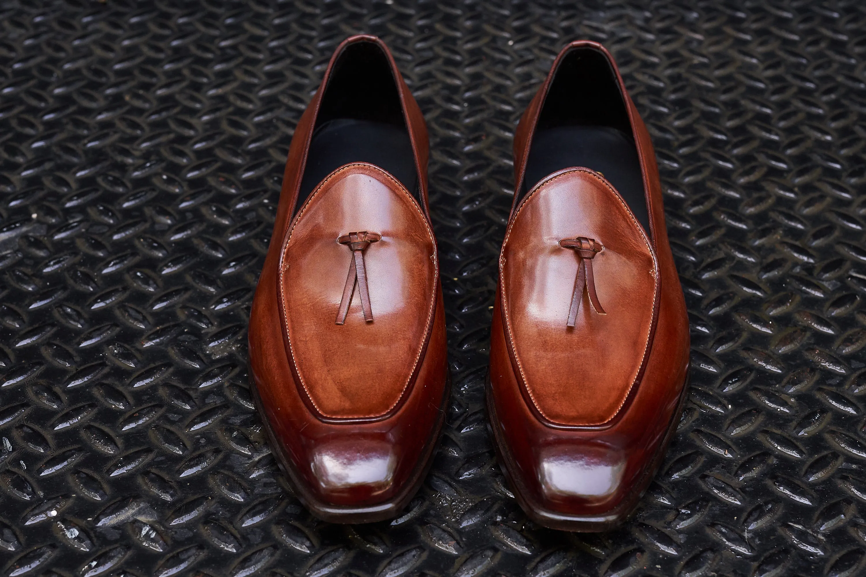 The Van Damme Belgian Loafer - Havana Brown