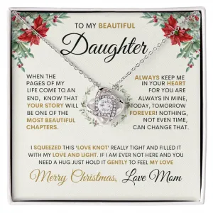 To My Beautiful Daughter,  Merry Christmas