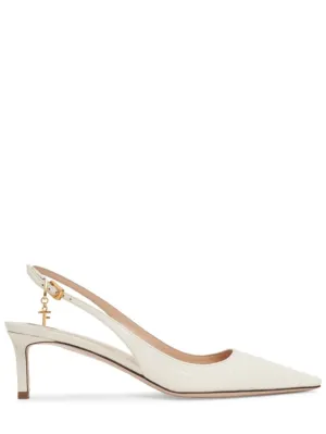 Tom Ford   55mm Angelina leather slingback pumps 