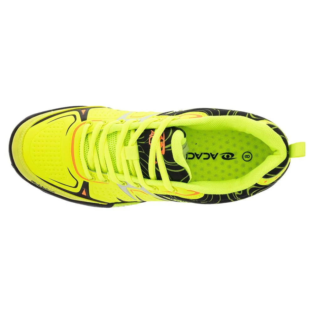 Unisex DinkShot Pickleball Shoes Lime and Black