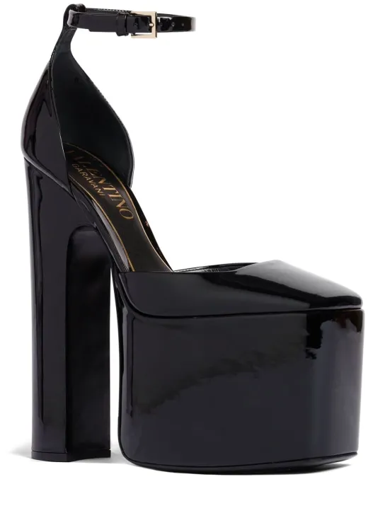 Valentino Garavani   180mm Discobox patent leather pumps 