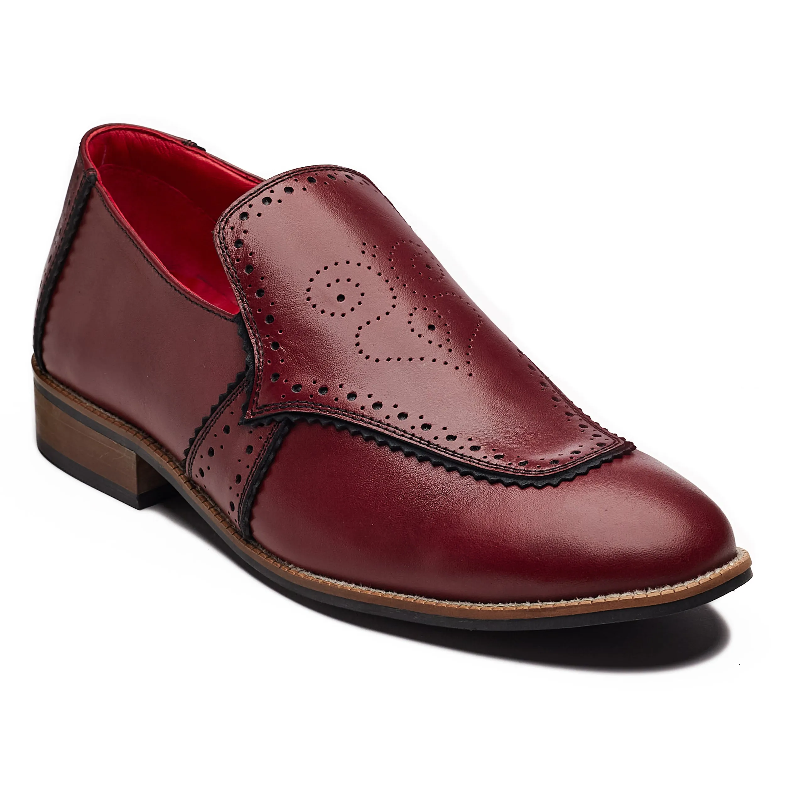 Wazir  Loafers Men – Oxblood