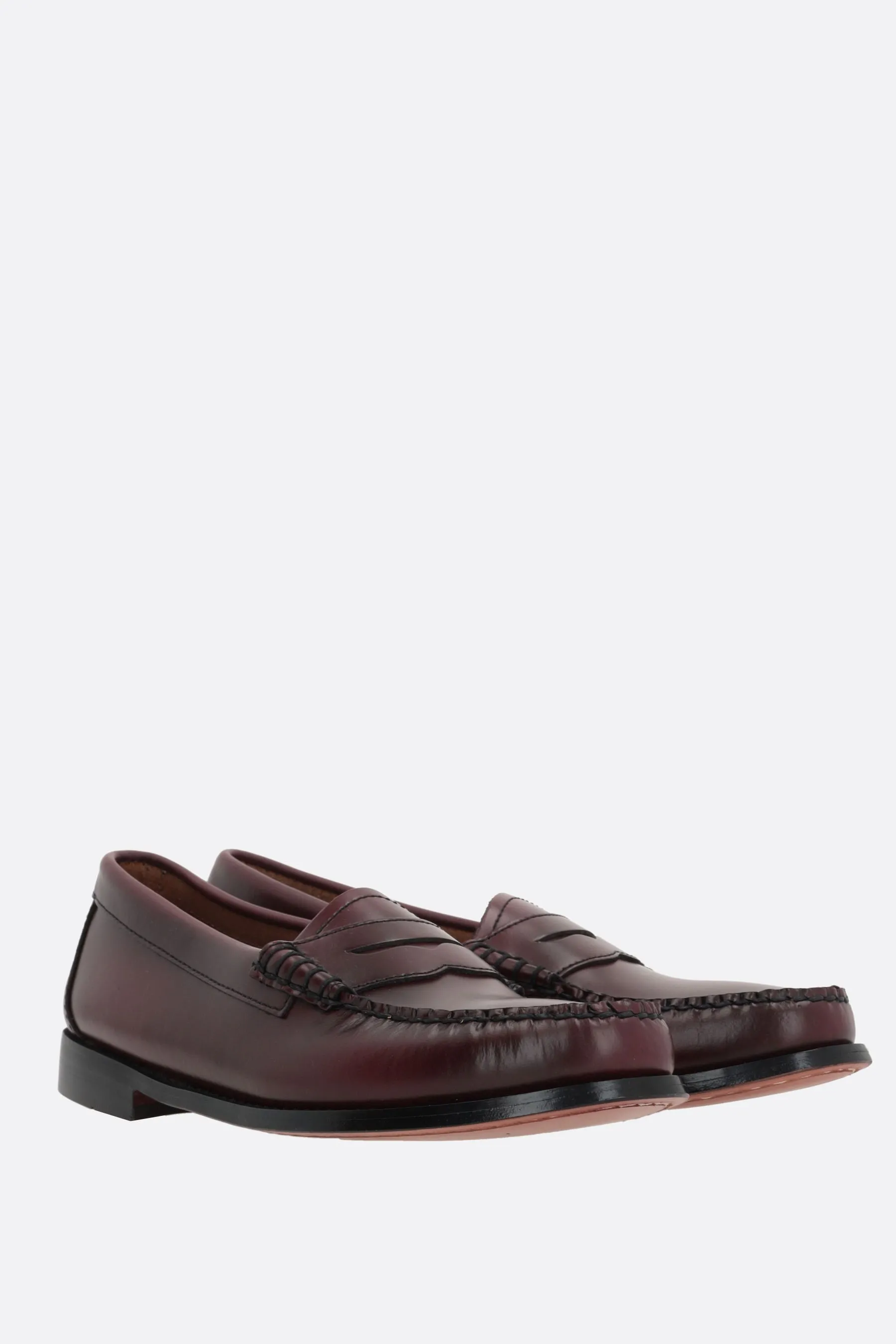 Weejuns Heritage polished leather penny loafers