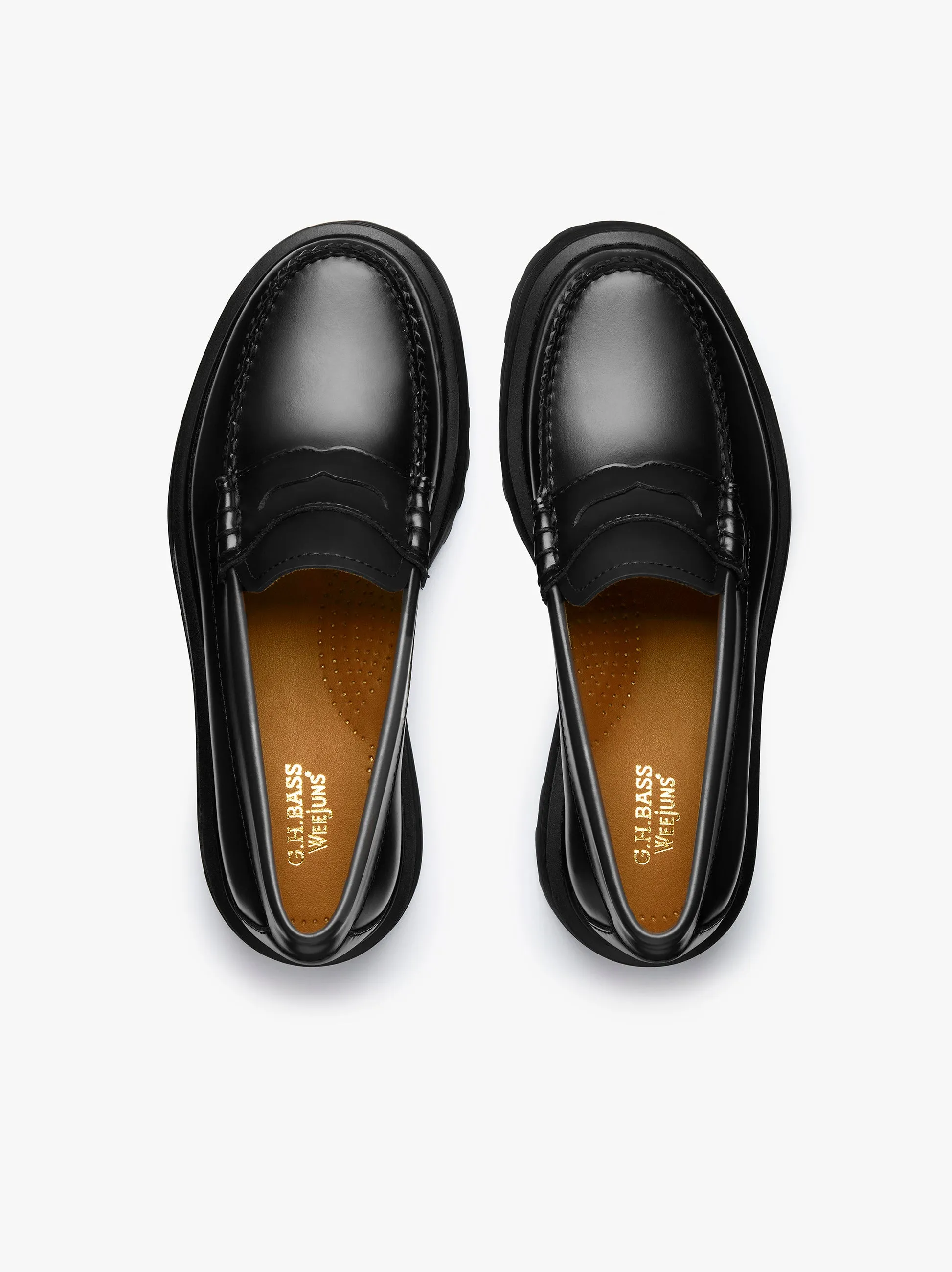 Weejuns Whitney Platform Penny Loafers