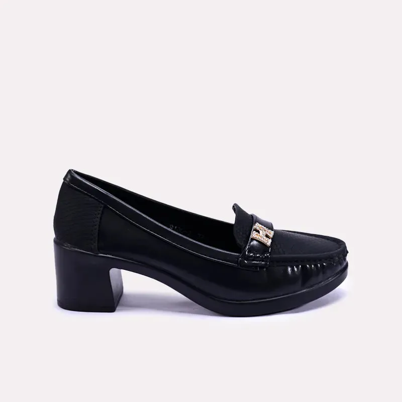 Willow Black Fancy Heel Pumps 0431355