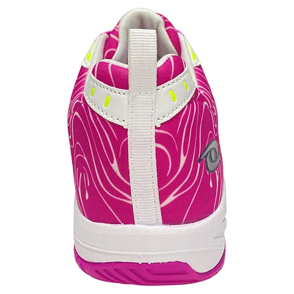 Women`s DinkShot Pickleball Shoes White and Pink