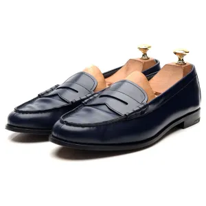 Women's 'Kara 2' Blue Leather Loafers UK 8 EU 41