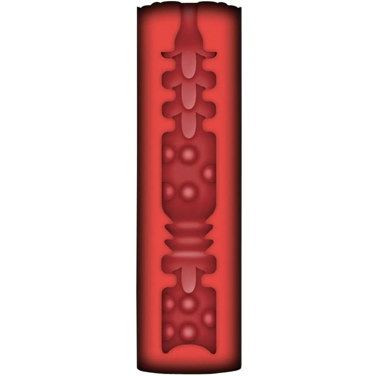 Zolo Fire Cup Masturbator Red