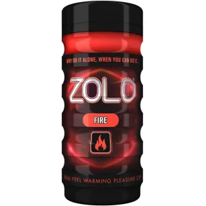 Zolo Fire Cup Masturbator Red